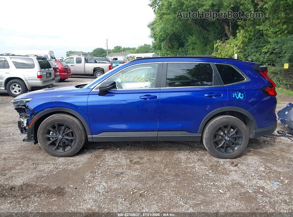 7FARS6H87RE003995 2024 HONDA CR-V HYBRID Синий 