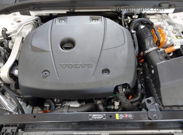 7JRH60FK5RG311147 2024 VOLVO S60 RECHARGE PLUG-IN HYBRID Белый Вид сзади