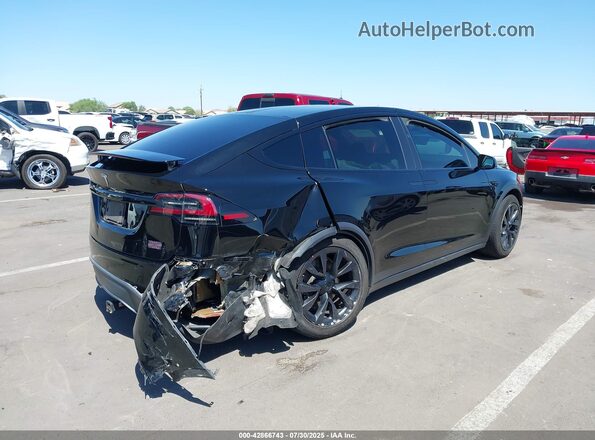 7SAXCBE65NF339105 2022 TESLA MODEL X Black Tył prawy