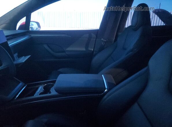 7SAXCDE51NF340092 2022 TESLA MODEL Red Սալոնի դիմացի տեսք