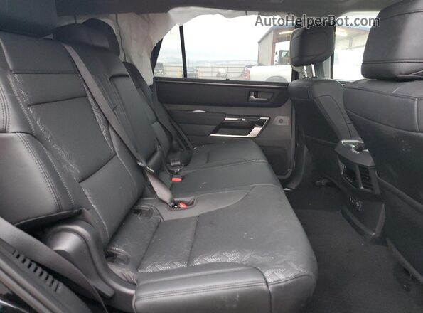 7SVAAABA4RX042999 2024 TOYOTA SEQUOIA Black Սալոնի հետևի տեսք