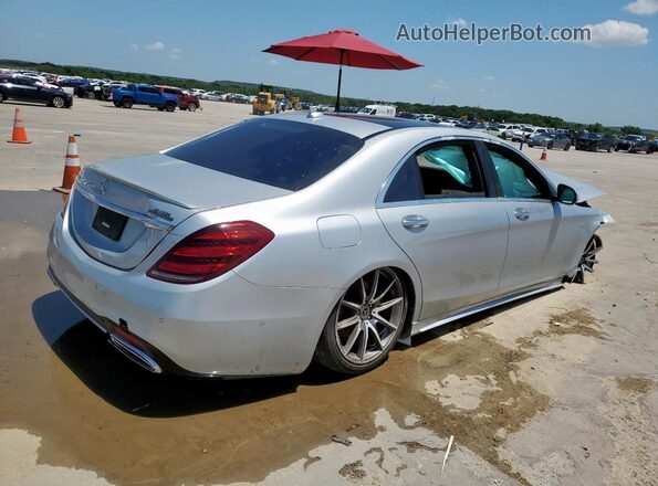 WDDUG6GB0JA364251 2018 MERCEDES-BENZ S-CLASS Серебряный 