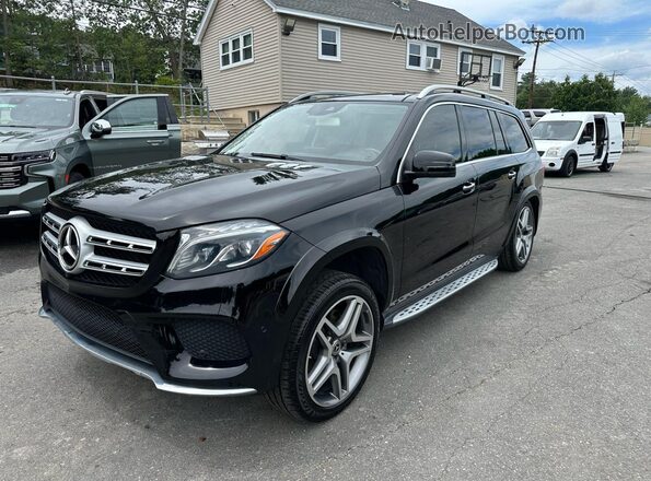 4JGDF7DE2KB207961 2019 MERCEDES-BENZ GLS-CLASS Black Tył lewy