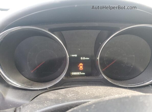 JA4AR3AU5LU024458 2020 MITSUBISHI OUTLANDER Silver Instrument cluster view