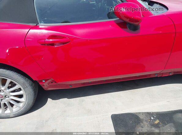 JC1NFAEK4H0106710 2017 FIAT 124 SPIDER Red Vista frontal