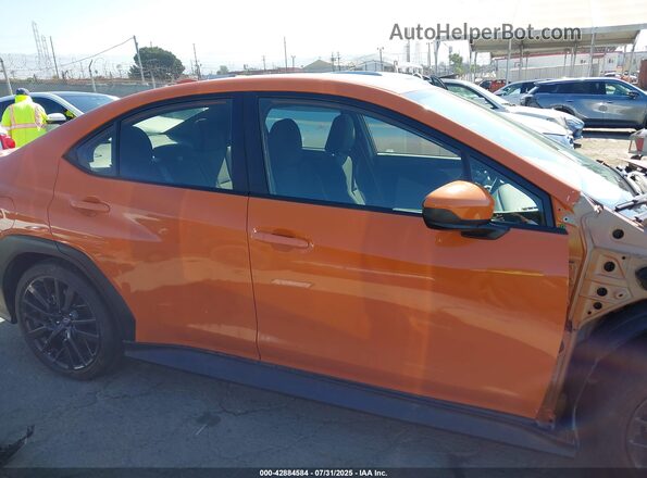 JF1VBAH60R8813289 2024 SUBARU WRX Orange Widok wnętrza 360 stopni