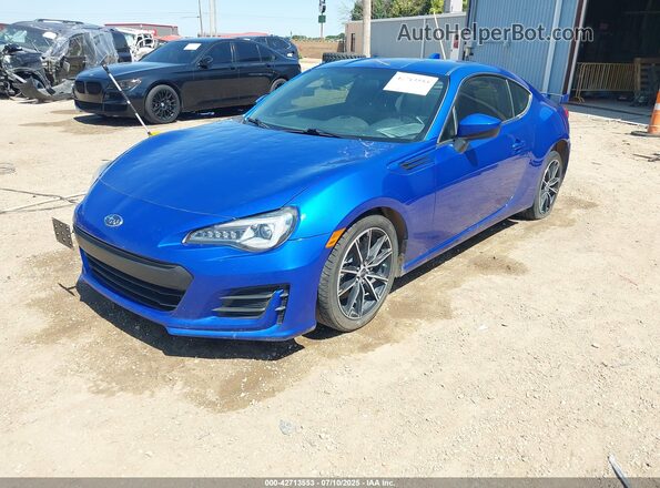 JF1ZCAB1XJ9603678 2018 SUBARU BRZ Синий Передняя левая четверть