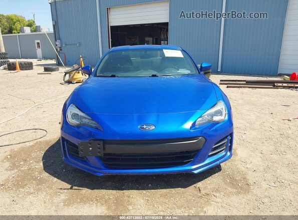 JF1ZCAB1XJ9603678 2018 SUBARU BRZ Синий Вид щитка приборов