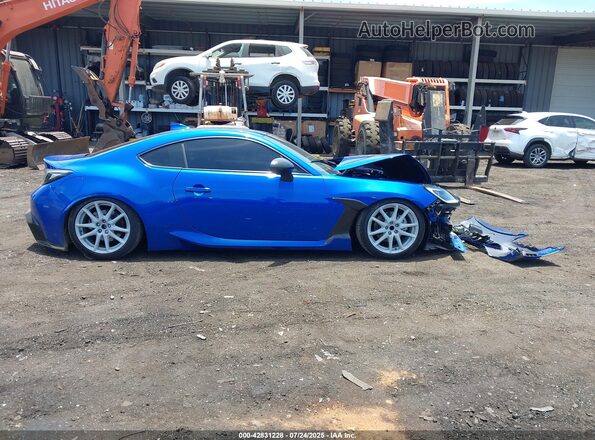 JF1ZDBB14R9700549 2024 SUBARU BRZ Blue უკანა სალონის ხედი