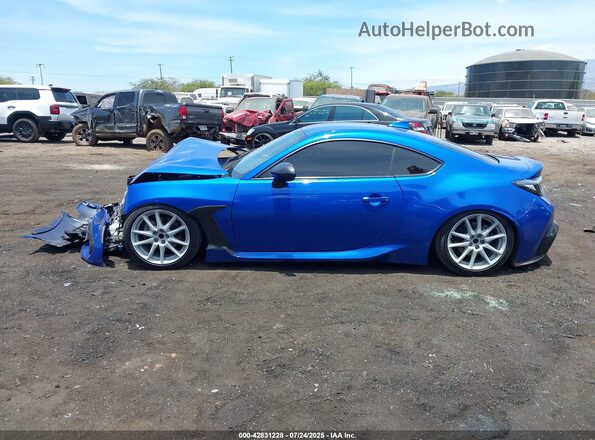 JF1ZDBB14R9700549 2024 SUBARU BRZ Blue სალონის 360-გრადუსიანი ხედი