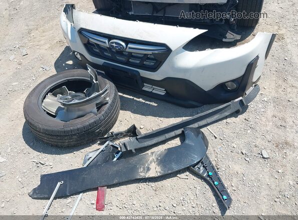 JF2GTACC7M9291066 2021 SUBARU CROSSTREK White Instrument cluster view