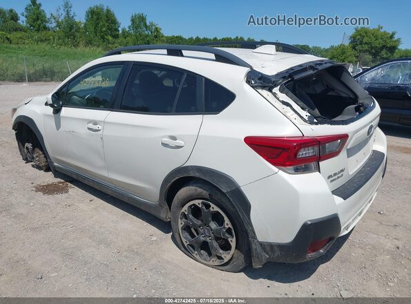 JF2GTACC7M9291066 2021 SUBARU CROSSTREK White Rear left