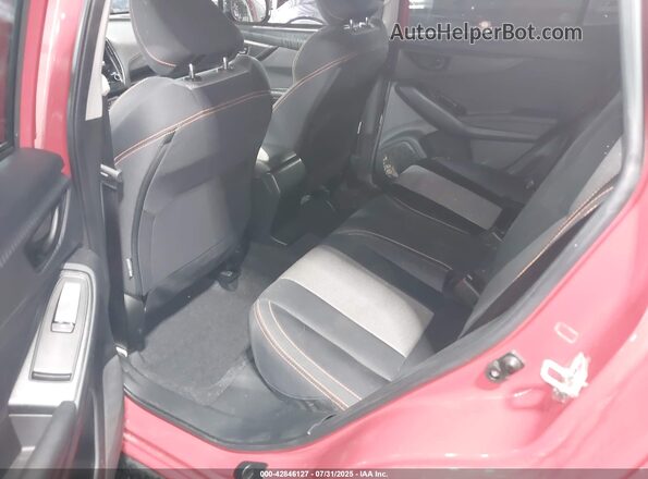 JF2GTAEC2M8680586 2021 SUBARU CROSSTREK Red VIN կոդի պիտակի տեսք