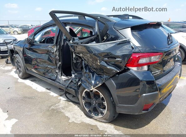 JF2GTAPC4M8677590 2021 SUBARU CROSSTREK Black Tył lewy