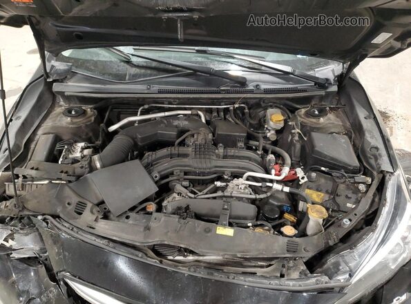 JF2GTAPC6M8304857 2021 SUBARU CROSSTREK Black ძრავის განყოფილების ხედი