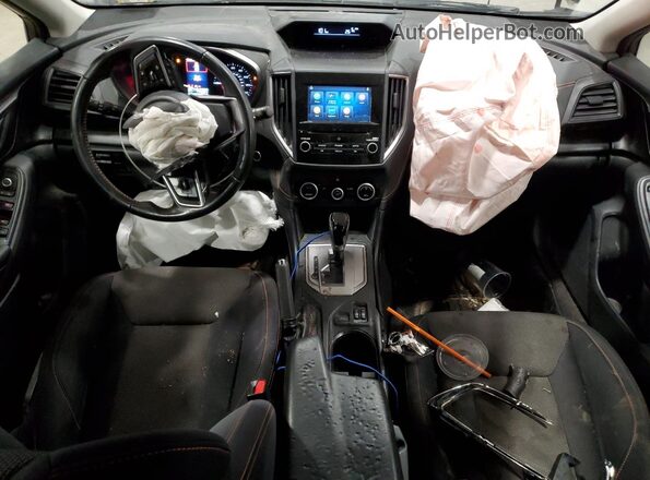 JF2GTAPC6M8304857 2021 SUBARU CROSSTREK Black წინა პანელის ხედი
