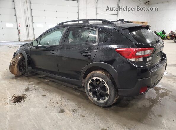 JF2GTAPC6M8304857 2021 SUBARU CROSSTREK Black უკანა მარცხენა