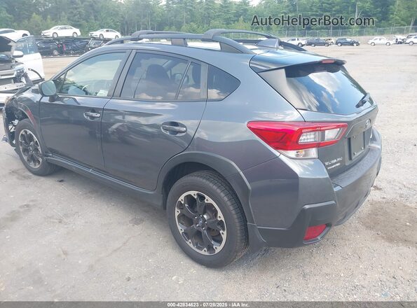 JF2GTAPC8M8322325 2021 SUBARU CROSSTREK Gray Հետևի ձախ