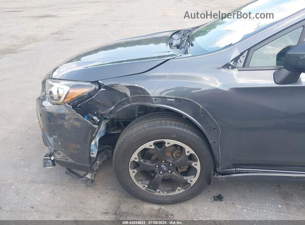 JF2GTAPC8M8322325 2021 SUBARU CROSSTREK Gray Դիմացի տեսք