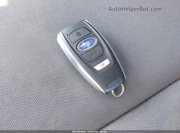 JF2GUHDC9SH213749 2025 SUBARU CROSSTREK Gray Dashboard view