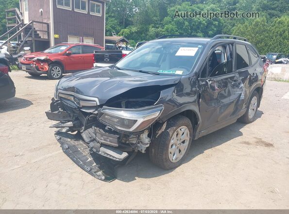 JF2SKADC3MH530758 2021 SUBARU FORESTER Gray წინა ხედი