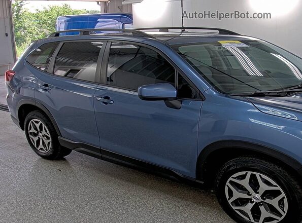 JF2SKAJC9MH401167 2021 SUBARU FORESTER  Առջևի ձախ երեք քառորդ տեսարան