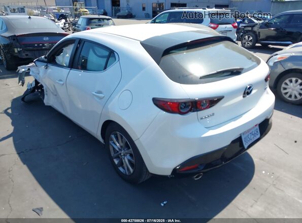 JM1BPAJL1M1307874 2021 MAZDA 3 White უკანა მარცხენა