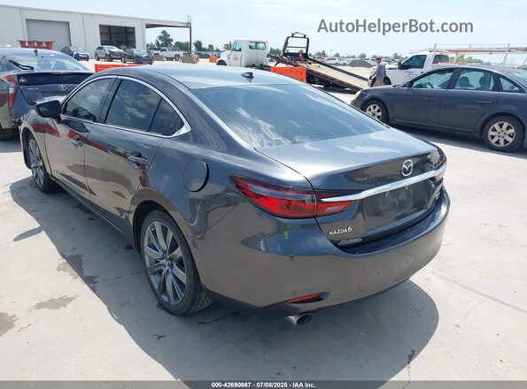 JM1GL1TYXM1615684 2021 MAZDA 6 Gray Հետևի ձախ