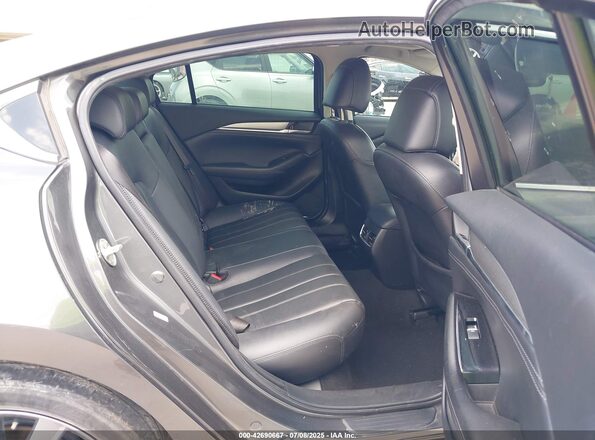 JM1GL1TYXM1615684 2021 MAZDA 6 Gray VIN կոդի պիտակի տեսք