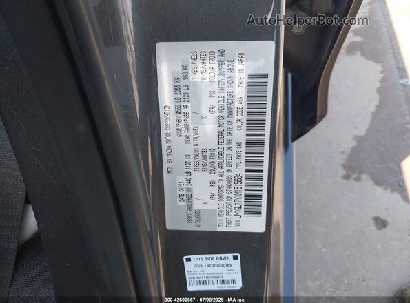 JM1GL1TYXM1615684 2021 MAZDA 6 Gray Շարժիչի բաժամունքի տեսք