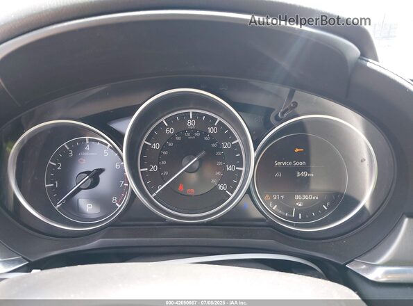 JM1GL1TYXM1615684 2021 MAZDA 6 Gray Հետևի նստատեղերի տեսք