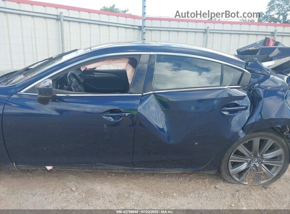 JM1GL1VMXJ1309493 2018 MAZDA 6 Dark Blue Vista interior trasera