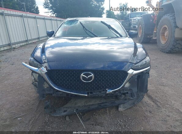 JM1GL1VMXJ1309493 2018 MAZDA 6 Dark Blue Vista del salpicadero