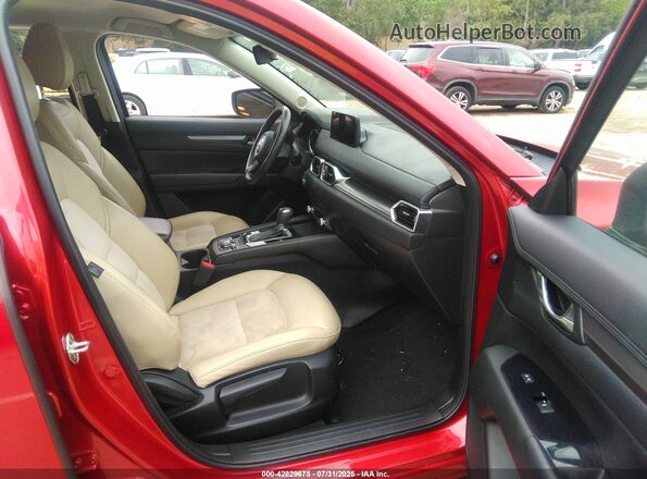 JM3KFBCMXM1303358 2021 MAZDA CX-5 Red Սալոնի դիմացի տեսք