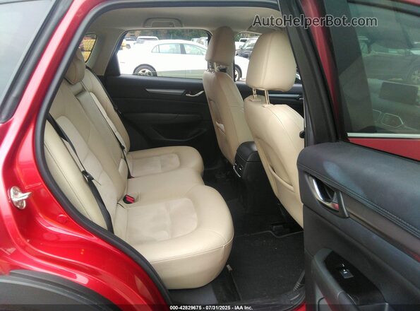 JM3KFBCMXM1303358 2021 MAZDA CX-5 Red VIN կոդի պիտակի տեսք