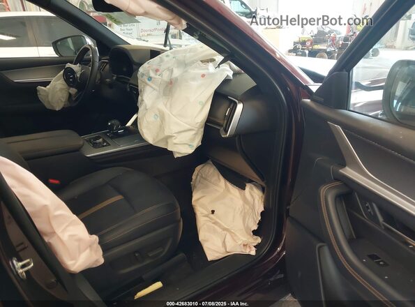 JM3KKEHA2R1105294 2024 MAZDA CX-90 PHEV Maroon Սալոնի դիմացի տեսք