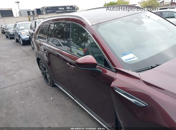 JM3KKEHA2R1157041 2024 MAZDA CX-90 PHEV Burgundy 360 interior view