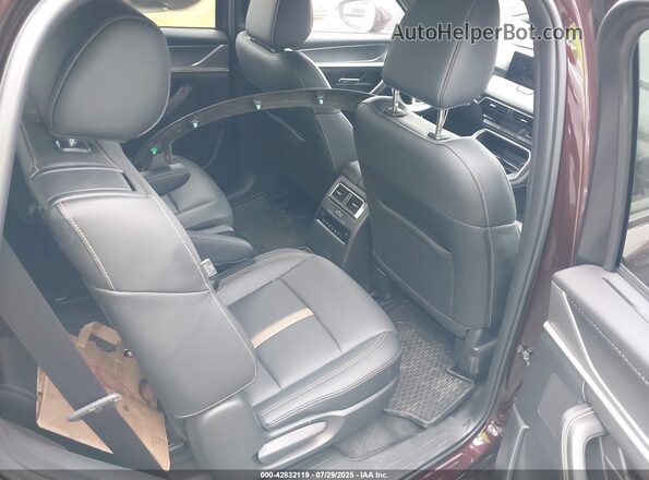JM3KKEHA2R1157041 2024 MAZDA CX-90 PHEV Burgundy VIN sticker view