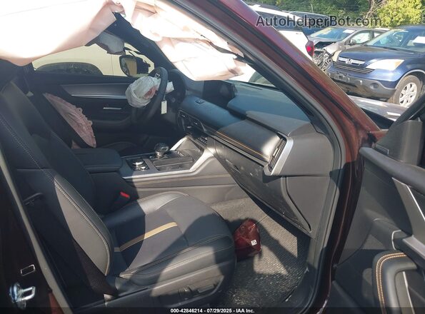 JM3KKEHD4R1169167 2024 MAZDA CX-90 Maroon 