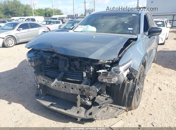 JM3TCADY6M0514197 2021 MAZDA CX-9 Gray Դիմացի տեսք