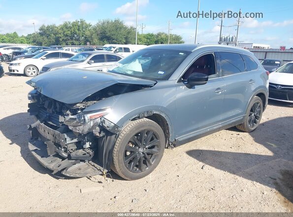 JM3TCADY6M0514197 2021 MAZDA CX-9 Gray Առջևի ձախ երեք քառորդ տեսարան