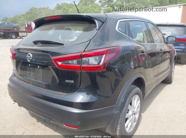 JN1BJ1AWXMW423141 2021 NISSAN ROGUE Черный Задняя правая четверть