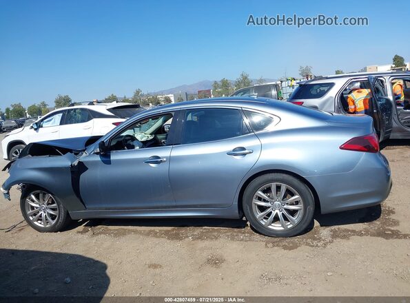 JN1BY1AP9JM180112 2018 INFINITI Q70 Blue Панорамний вид салону 360°