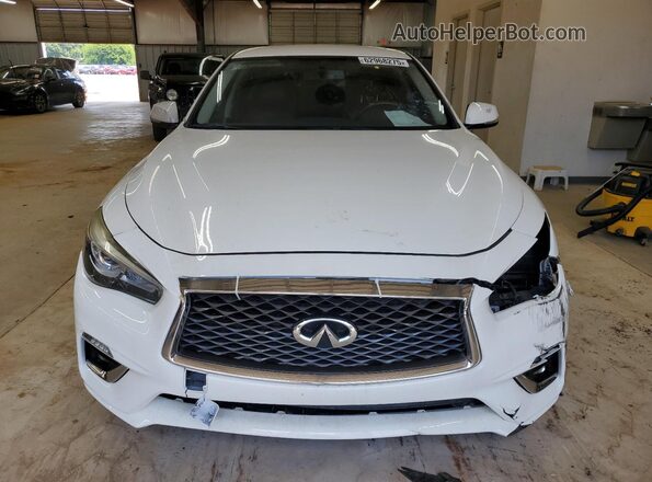 JN1EV7AP7MM700174 2021 INFINITI Q50 White Widok z przodu