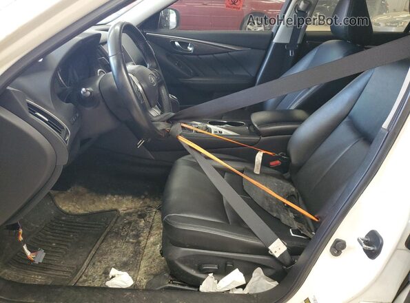 JN1EV7AP7MM700174 2021 INFINITI Q50 White Widok wnętrza z przodu