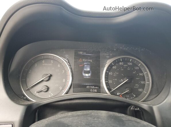 JN1EV7AP9KM541848 2019 INFINITI Q50 Black Вид щитка приладів