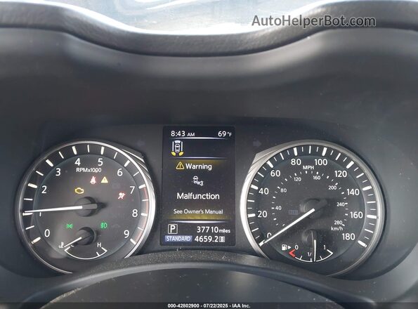 JN1FV7DR1MM880558 2021 INFINITI Q50 Black უკანა სავარძლების ხედი