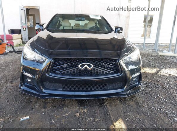 JN1FV7DR1MM880558 2021 INFINITI Q50 Black უკანა სალონის ხედი