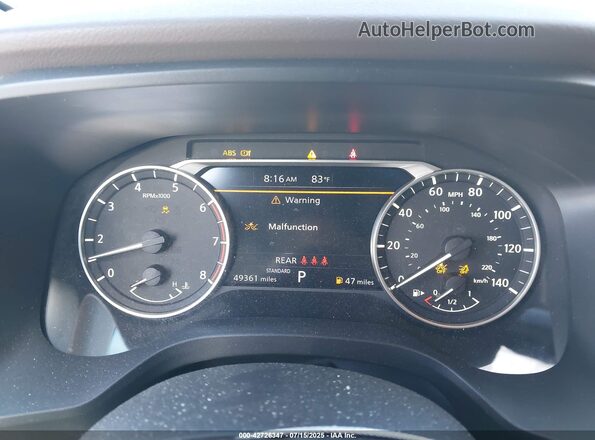 JN8AT3BAXMW024137 2021 NISSAN ROGUE Black უკანა სავარძლების ხედი