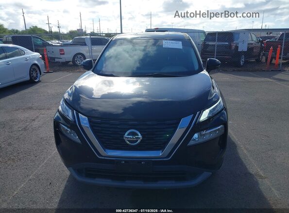 JN8AT3BAXMW024137 2021 NISSAN ROGUE Black უკანა სალონის ხედი